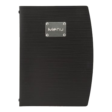 Securit® Rio portamenù – Inclusa targa 'menu' – (1 inserto doppio per 4x A4)