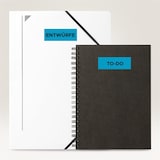 thumbnail of AVERY Zweckform Etiketten 3457 Selbsthaftend DIN A4 Blau 10,5 x 14,8 cm 100 Blatt à 4 Etiketten