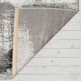 thumbnail of Teppich Kurzflor Farbverlauf Wohnzimmer schmutzabweisend Grau Rechteckig 80x150 | 100% Polypropylen | Florhöhe: 12 mm | nur Handreinigung