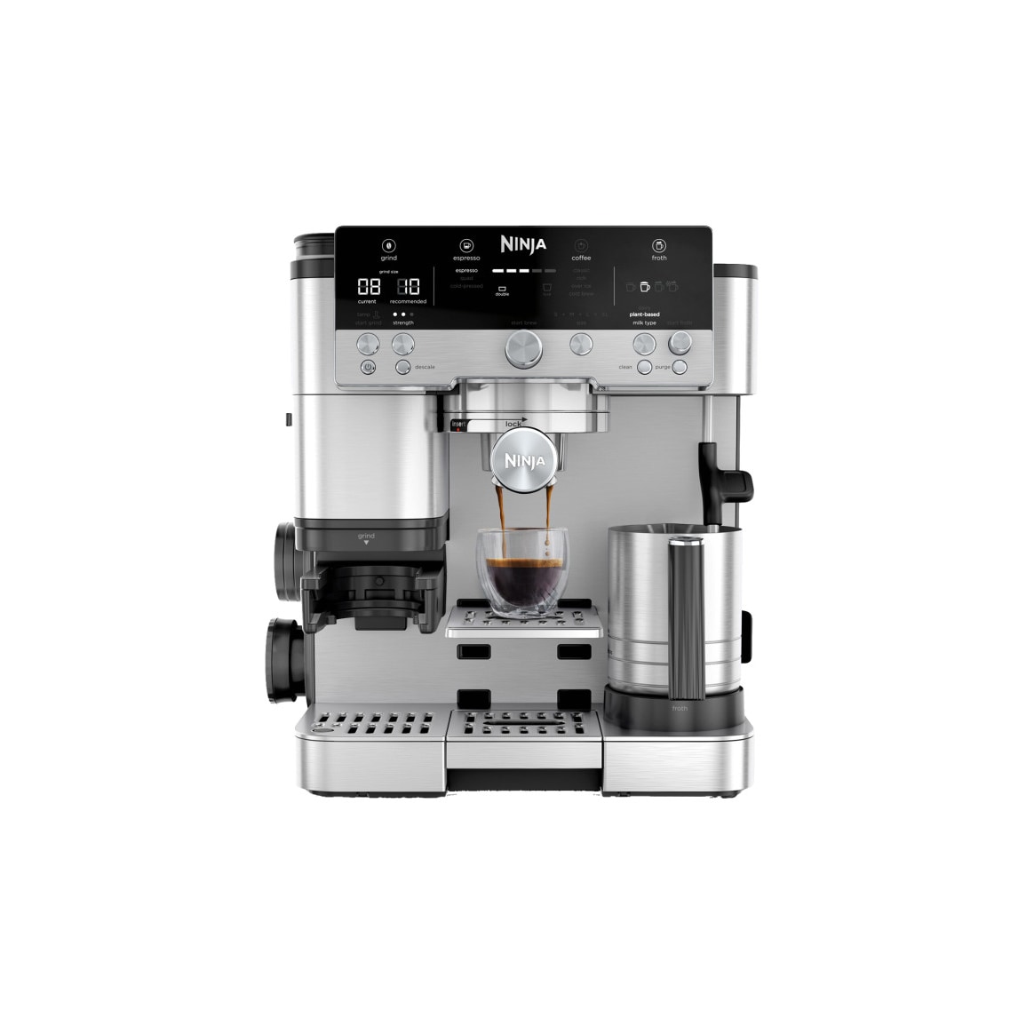 Ninja Luxe Café Premier ES601EU 3-in-1 Kaffeemaschine mit Dual Froth System