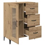 thumbnail of vidaXL Sideboard Artisan-Eiche 69,5 x 34 x 90 cm Verbundholz und Eisen