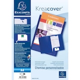 thumbnail of Exacompta 43502E 30x Präsentationsmappe aus PP 400µ, für Format DIN A4 - Kreacover - Blau