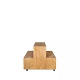 thumbnail of TRADIS Zentrales Floristen-Display auf Rollen, 2 Ebenen, Massivholz