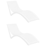 thumbnail of SIESTA EXCLUSIVE Pack de 2 Tumbonas Slim Blanco