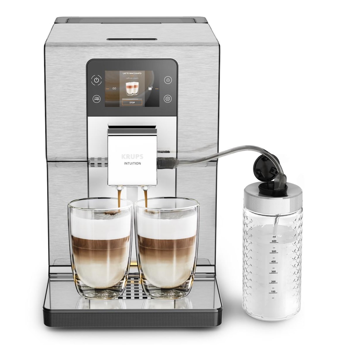 KRUPS EA877D KRUPS EA877D Intuition Experience Kaffeevollautomat silber