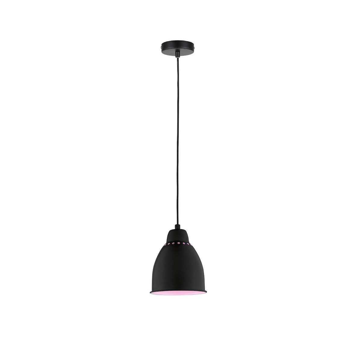 Paulmann Neordic Luminaire en suspension Hilla E27 max. 40W Noir gradable Métal 79763
