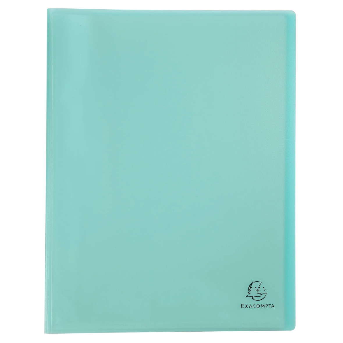 Exacompta 88473E 10x Sichtmapppen A4, PP mittelstark, 40 Hüllen, Chromaline Pastell - Pastellgrün