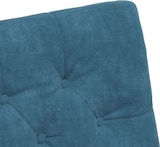 thumbnail of vidaXL Esszimmerstühle mit Rollen 2 pcs Blau 58 x 67 x 97 cm Samt