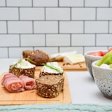 thumbnail of 6er Set: Frühstücksbrettchen Holz 22x15 Kleine Schneidebretter Brotzeitbretter