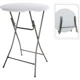 thumbnail of Stehtisch Bartisch Tisch Bistrotisch Ø 80cm Weiß Garten Party Bistro Event