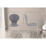 thumbnail of 4x Stapelstuhl DIEGO grau