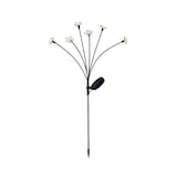 thumbnail of Solar Stabbeleuchtung Outdoor 70cm 6 Blumen LEDs Kunststoff Solarleuchte Garten Stablampe Gartenleuchte Solarlampen Wegeleuchte Gartendeko Warmweiß