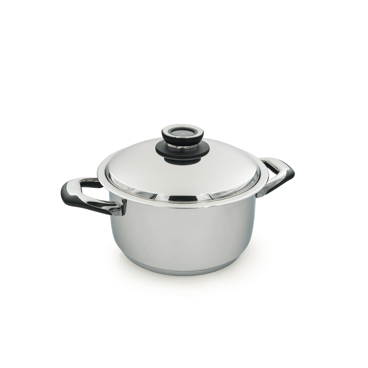 ECOVITAM – Faitout 5.5L Inox 18/10 – Diamètre 24cm – Tous feux – Thermomètre intégré