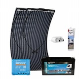 thumbnail of Wohnmobil Solar-Set 200W LiFePO4 12V 150Ah und Victron MPPT Solarladeregler Autark Paket mit 0% MwSt nach §12 Abs. 3 UstG