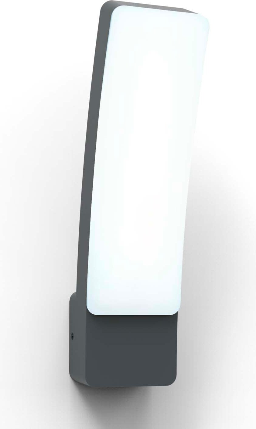 Lumisky Netzbetriebene Wandleuchte KIRA GREY LED H31cm Aluminium Dark Grey