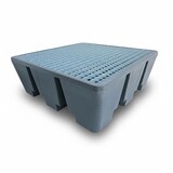 thumbnail of Bac de rétention pehd 475l eco pour 4 fûts - plast'up rotomoulage - NOIR