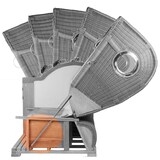 thumbnail of Strandkorb Komplettset - bene living - Königssee Teak Bullauge - PE grau - Modell 510 - inkl. Liftersystem