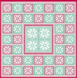 thumbnail of Sovie HORECA Tischdecke Chriss in Rot-Grün aus Linclass® Airlaid 80 x 80 cm, 20 Stück - Mitteldecke Weihnachten