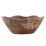 thumbnail of Dekoschale Holzschale H6cm rund Origin schlicht Mangoholz massiv : ø 30 cm