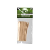 thumbnail of 25 Snack-Gabeln, Holz "pure" 12,1 cm