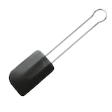 thumbnail of Rösle Teigschaber Silikon schwarz 32 cm Küchenhelfer Edelstahl 18/10 hitzefest