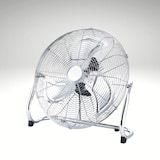 thumbnail of Ventilatore in acciaio da terra inclinazione regolabile diametro 45 cm alta velocita'
