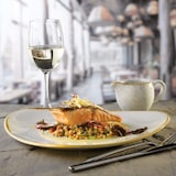 thumbnail of Churchill Set 12 Piatti Piani Stonecast Barl White, Bianco, 22cm