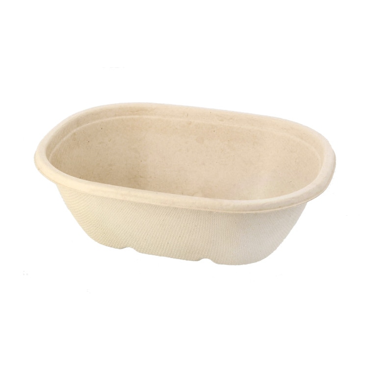 MONOUSO - Suikerriet Container 620ml 19x15x5cm (50 Stuks)