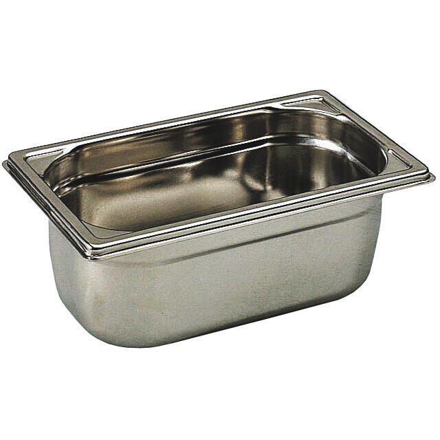 Bourgeat Bac gastro inox GN 1/4 H.6.5 cm plein sans anses Bourgeat - 745006
