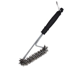 thumbnail of SANTOS BBQ Clean 2-Kopf Grillbürste Edelstahl 33 cm