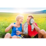 thumbnail of Das Sporthandtuch, Kühltuch in der praktischen Tasche - ultraleicht, kühlend, schnelltrocknend 3 Fitnesstücher im Set