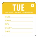 thumbnail of Vogue voedseletiketten kleurcode dinsdag