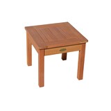 thumbnail of Gartentisch ANNIKA Teak-Look - Eukalyptus, Hellbraun, 40x40x37cm | Garten Beistelltisch Wetterfest Outdoor Tisch