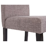 thumbnail of 6er-Set Esszimmerstuhl Stuhl Küchenstuhl Littau ~ Textil, grau, dunkle Beine