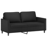 thumbnail of vidaXL 2-Sitzer-Sofa Schwarz 140 cm Kunstleder
