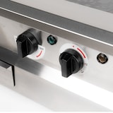 thumbnail of Romux® Plancha Industrial de Acero Inoxidable Eléctrica 50 cm Sobremesa Top Grosor de la Placa 8 mm para una Cocción Profesional con Termopar CE