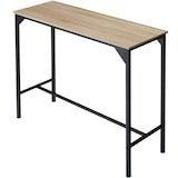 thumbnail of tectake Table de bar industrielle Kerry 120x40x100,5cm - Bois clair industriel, Chêne Sonoma -404339