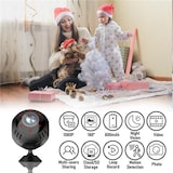 thumbnail of Mini Camera WiFi HD Vue Panoramique 180° Vision Nocturne Détection Mouvement YONIS