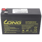thumbnail of Kung Long WP1224W Hochstrom F2 Blei-Vlies-Akku, 12Volt, 6Ah mit 6,3mm Faston Anschluss
