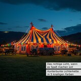 thumbnail of Illu Party Lichterkette für Außen Garten 40m weiß 40 bunte LED Kugellampen