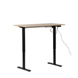 thumbnail of OfficeSense OS50 Sitz-Steh-Schreibtisch Elektrisch 120 x 60 CM - Höhenverstellbar - Natur Eiche Tischplatte