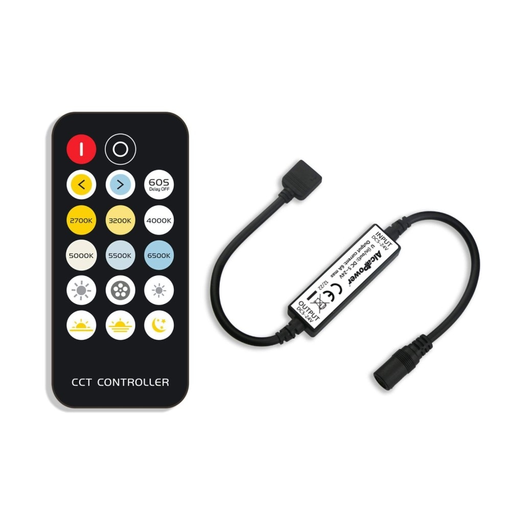 Control remoto para tiras LED COB 24V CCT