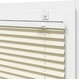 thumbnail of vidaXL Plissee Creme 55x200 cm Stoffbreite 54,4 cm Polyester