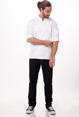 thumbnail of Chef Works® Kochjacke LANSING, Druckverschluss, Cool Vent, lite, Weiß, Größe  M