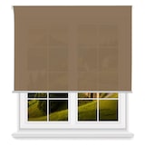 thumbnail of WellHome - Doorschijnend polyester rolgordijn 180 x 160 cm (Breedte x Hoogte) Bruin