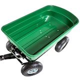 thumbnail of tectake Carrinho de mão com caçamba de plástico basculante máx. 300 kg  Verde