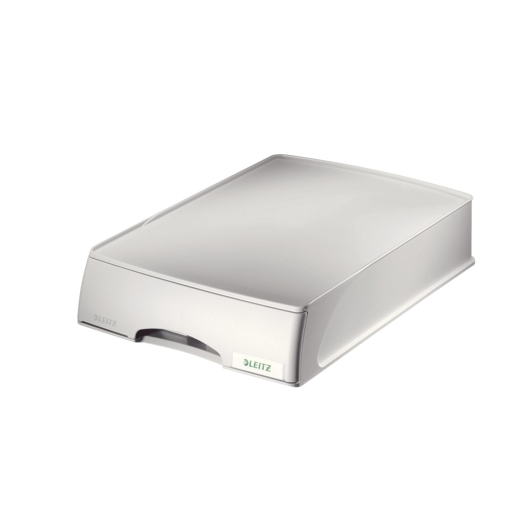 Leitz Briefablage Plus 52100085 DIN A4 stapelbar PS grau