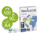 thumbnail of NAVIGATOR NAV-90-A4 - Papel Fotocopiadora, Ink-Jet y Laser DIN A4 90g 2500 Hojas