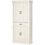 thumbnail of HOMCOM Credenza Cucina con 2 Armadietti e Cassetto Stile Coloniale