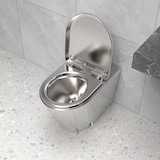 thumbnail of Edelstahl-WC für öffentliche Sanitärräume Global-Aqua SN1060, vandalismussicher, Bodenmontage.